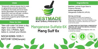 Mang Sulf (Manganese Sulfate (mang Sulf)  6x)